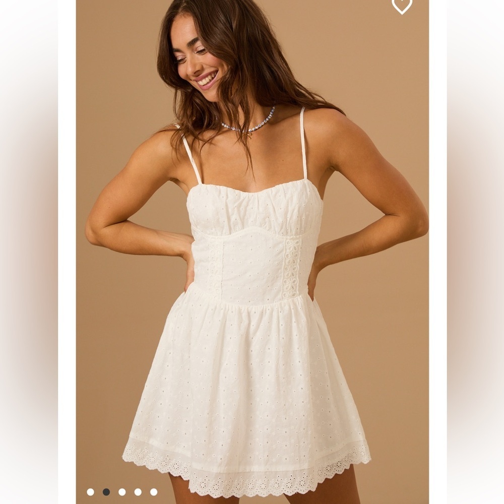 New with tags Altar’d State Ophelia Eyelet Mini Dress